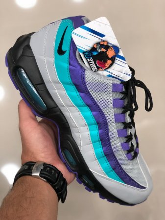 air max 95 preto e roxo