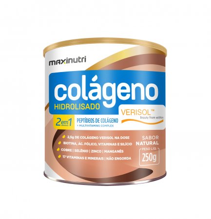 Colágeno Hidrolisado 2 em 1 Verisol® 250g