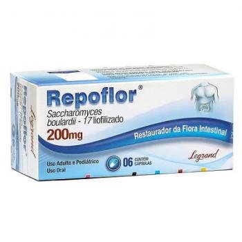Repoflor 200mg C/6 Capsulas